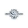 Tacori 18k White Gold Full Bloom Round Diamond Engagement Ring Setting (0.99 CTW) 2 Tacori 18k White Gold Full Bloom Round Diamond Engagement Ring Setting (0.99 CTW) -DIAMOND JEWELRY SHOP 37 2rd7 10