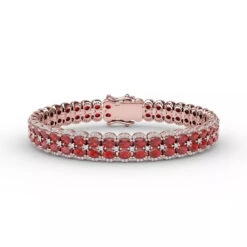 Fana Double Oval Ruby And Diamond Bracelet 7 Fana Double Oval Ruby And Diamond Bracelet -DIAMOND JEWELRY SHOP 4497f515 0965 4bfb 8996 18f010d4dcb4 ZleaknS.jpg.800x800 q85 background