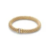 Fope LOVE NEST Yellow Gold Diamond Bracelet (0.19 CTW) -DIAMOND JEWELRY SHOP 45114BX BB G GBG