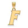 Sterling Silver Gold-plated LogoArt University Of Florida Letter F Small Pendant 2 Sterling Silver Gold-plated LogoArt University Of Florida Letter F Small Pendant -DIAMOND JEWELRY SHOP 4Y060UFL a32bfc51 b991 473a 89d4 004b92b2d1c9