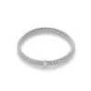 Fope VENDOME White Gold Diamond Bracelet (0.10 CTW) -Size Medium 1 Fope VENDOME White Gold Diamond Bracelet (0.10 CTW) -Size Medium -DIAMOND JEWELRY SHOP 56002BX BB B XBX 00M