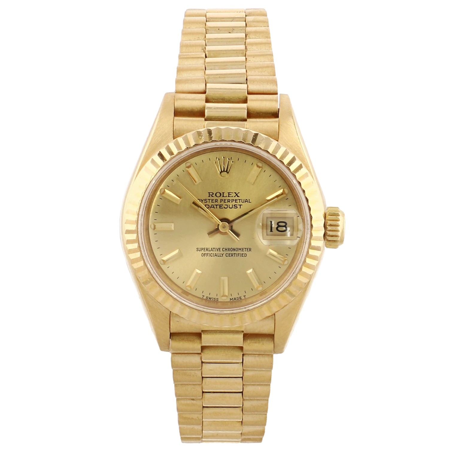 Rolex 69178 Presidential Datejust 18K Yellow Gold 26mm (Pre-owned) 3 Rolex 69178 Presidential Datejust 18K Yellow Gold 26mm (Pre-owned)
