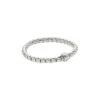 FOPE EKA 18K White Gold Flex'it Bracelet 0.18 CTW -Size Medium 2 FOPE EKA 18K White Gold Flex'it Bracelet 0.18 CTW -Size Medium -DIAMOND JEWELRY SHOP 70405BX BB B XBX 00M