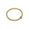 Fope Flex'it 18K Gold Diamond Bracelet (0.15CTW) Size Medium -DIAMOND JEWELRY SHOP 72110BX BB G XBX
