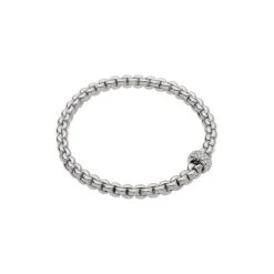 Fope Flex'it 18K Gold Diamond Bracelet (0.37CTW)