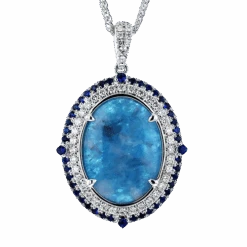 Simon G PENDANT IN 18K GOLD WITH DIAMONDS