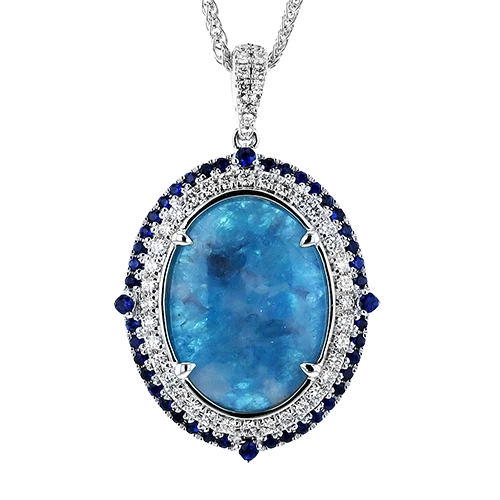 Simon G PENDANT IN 18K GOLD WITH DIAMONDS 3 Simon G PENDANT IN 18K GOLD WITH DIAMONDS