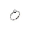 Fope Diamond Ring 0.22 CTW - 140mm -DIAMOND JEWELRY SHOP 73601AX PB B XBX