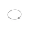 Fope PRIMA 18K White Gold Bracelet 0.31 CTW - Size Medium -DIAMOND JEWELRY SHOP 74408BX PB B BBB