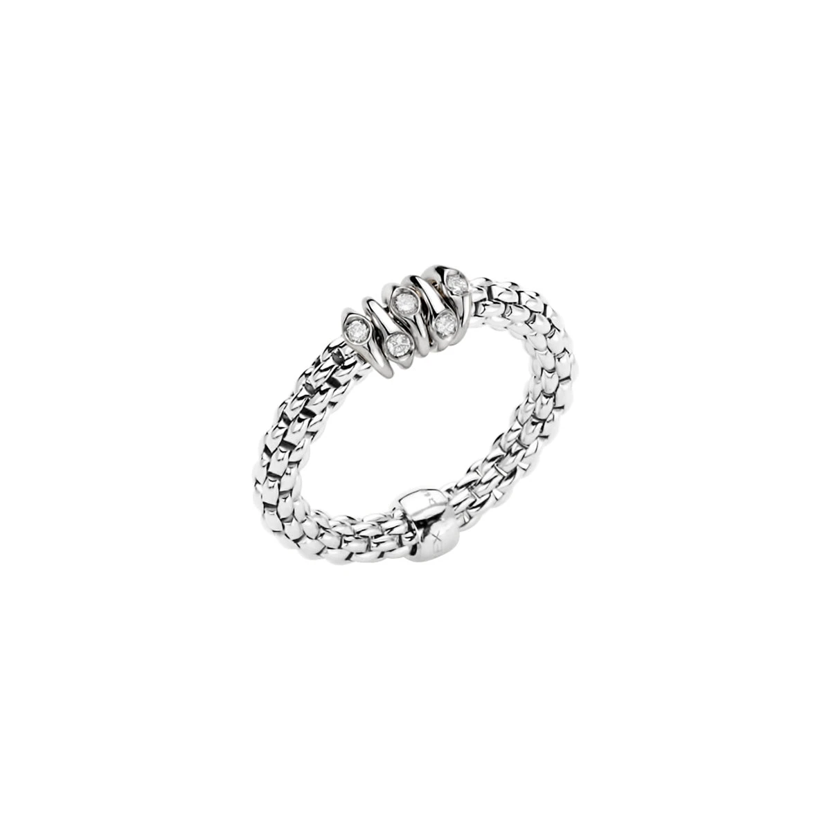 Fope PRIMA Diamond Rondels Ring (0.07CTW) -Size Medium 4 Fope PRIMA Diamond Rondels Ring (0.07CTW) -Size Medium - Image 2