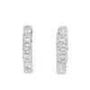 A Link Inside Out Diamond Hoops 7.88 CTW 2 A Link Inside Out Diamond Hoops 7.88 CTW -DIAMOND JEWELRY SHOP AEL11002HJ W