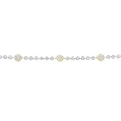 Illusion Diamond Station Bracelet