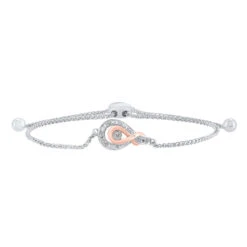 Bolo Diamond Bracelet 1/20 CTW