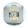 Estate Cartier Two-tone Santos Watch -DIAMOND JEWELRY SHOP Cartier Watch 1