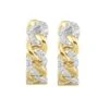 14K Yellow Gold Diamond Fashion Earrings 0.15CTW