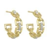 14Kt Yellow Gold Diamond 1/6Ctw Earring -DIAMOND JEWELRY SHOP ER10979 4YC