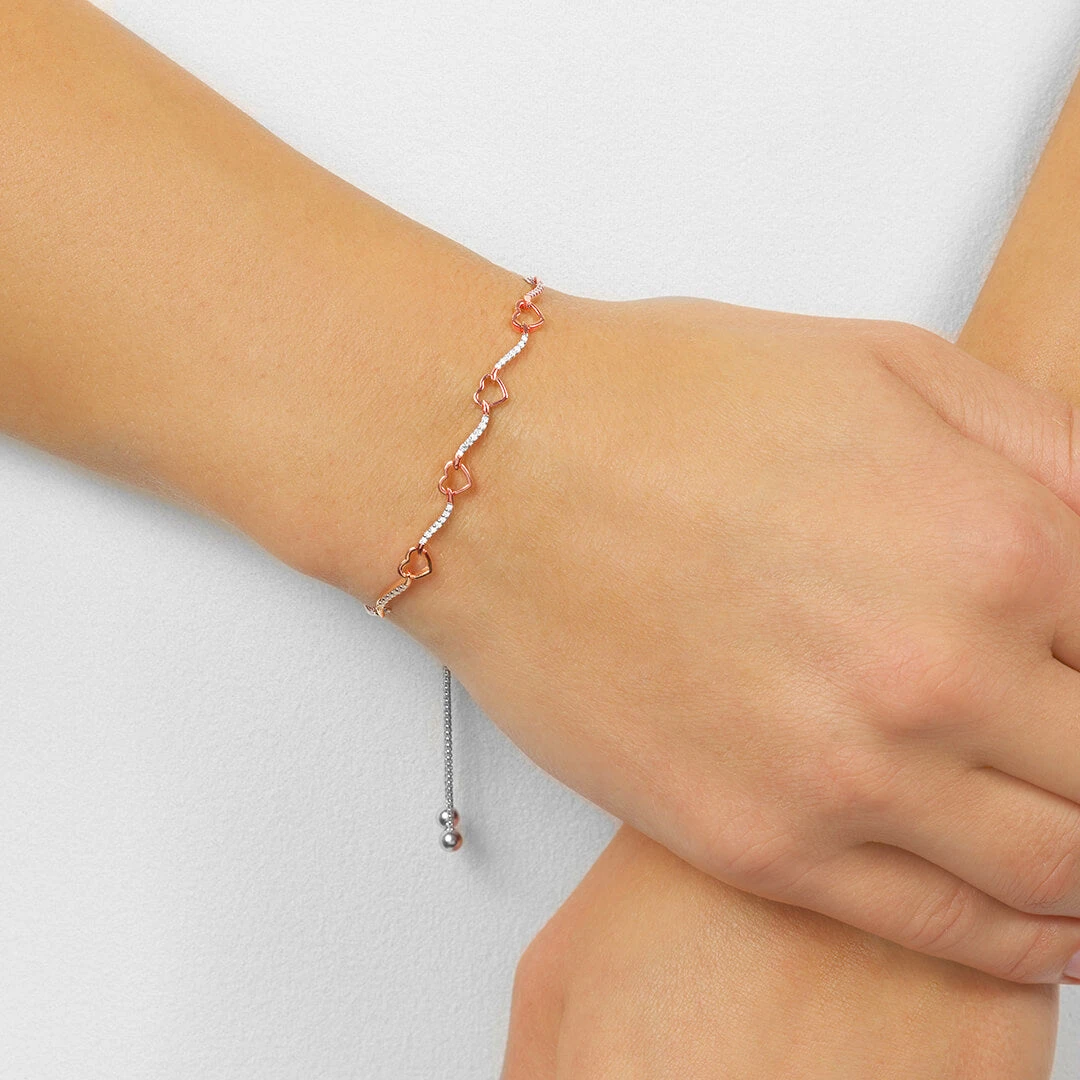 Diamond Bolo Bracelet 1/8 CTW 4 Diamond Bolo Bracelet 1/8 CTW - Image 2