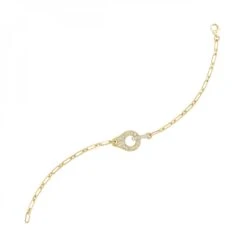 14K Chain Link Diamond Fashion Bracelet (0.50CTW)