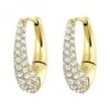 14K Yellow Gold Diamond Hoop Earrings (1.25CTW) 2 14K Yellow Gold Diamond Hoop Earrings (1.25CTW) -DIAMOND JEWELRY SHOP GSR 6532d3add71244396041697833405