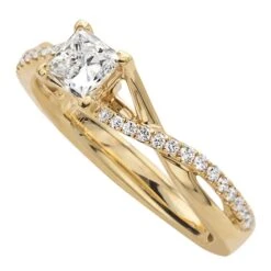 Complete Princess Engagement Ring