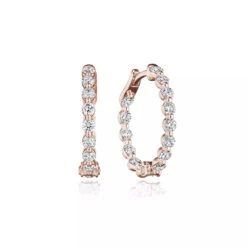 Verragio 22mm Majesty Diamond Inside-Out Hoop 18K Gold (1.80CTW) 7 Verragio 22mm Majesty Diamond Inside-Out Hoop 18K Gold (1.80CTW) -DIAMOND JEWELRY SHOP J 0198422 RH