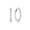 Verragio 22mm Majesty Diamond Inside-Out Hoop 18K Gold (1.80CTW) -DIAMOND JEWELRY SHOP J 0198422 WH