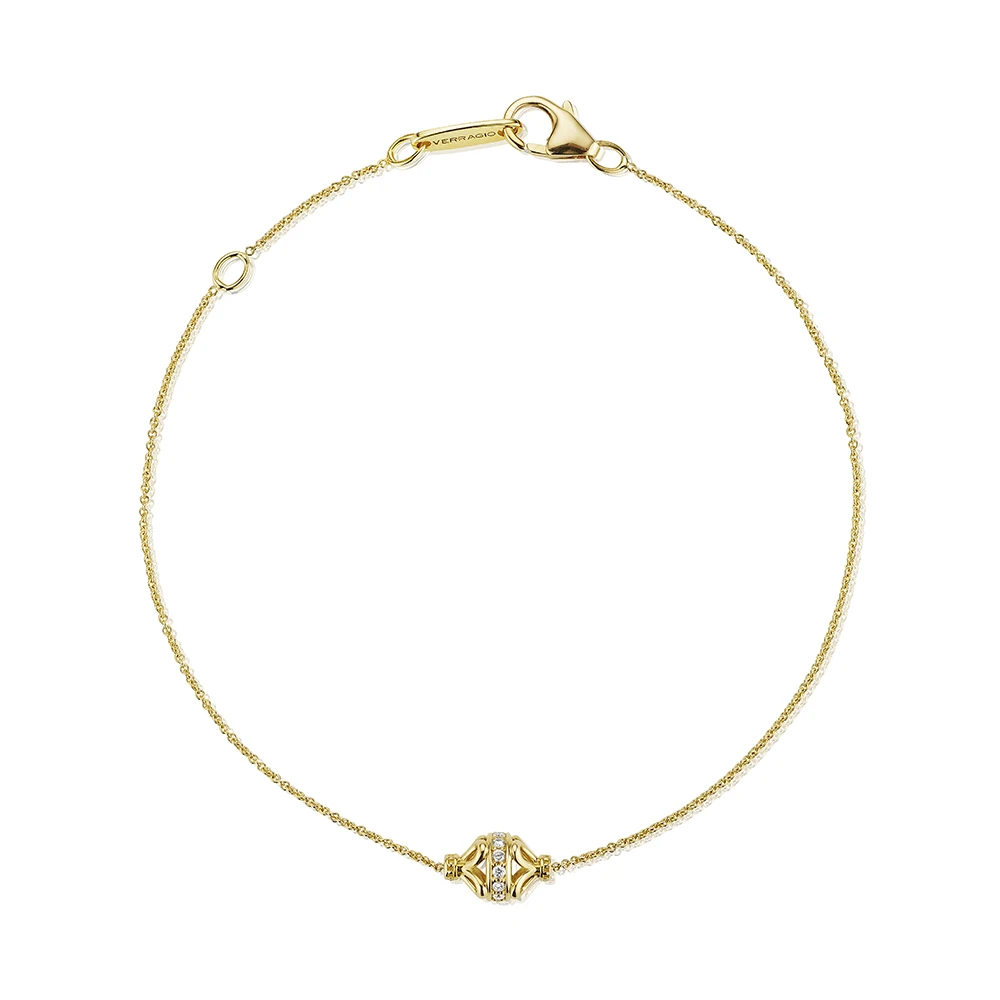 Verragio Reverie Tiara Diamond Rondelle Bracelet 18K Yellow Gold 4 Verragio Reverie Tiara Diamond Rondelle Bracelet 18K Yellow Gold - Image 2