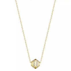 Verragio Devotion Diamond Slide Bead Pendant 18K Gold (0.25CTW)