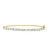 East/West Diamond Bangle -DIAMOND JEWELRY SHOP KBNG OV15 18