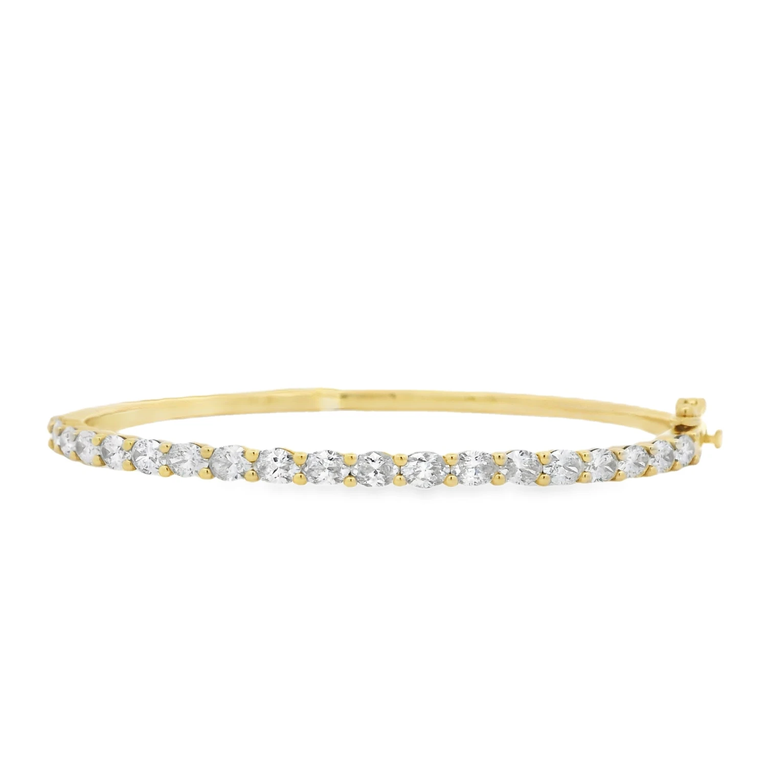 East/West Diamond Bangle 3 East/West Diamond Bangle