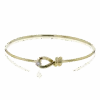 Simon G Belt Bangle In 18k Gold With Diamonds -DIAMOND JEWELRY SHOP LB2431 WHITE 18K X 2T