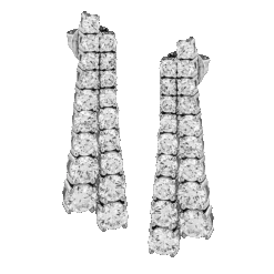 Simon G Le2339 Earrings In 18k Gold With Diamonds