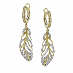 Simon G Le4454 Earring In 18k Gold With Diamonds