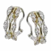 Simon G Le4635 Earrings In 18k Gold With Diamonds -DIAMOND JEWELRY SHOP LE4635 WHITE 18K X 3T