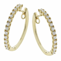Simon G Le4647 Sg Hoop Earring LE4647-Y