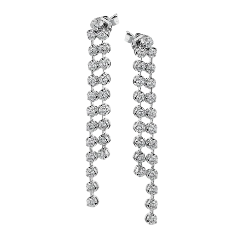 Simon G Le4664 Earring In 18K Gold With Diamonds 3 Simon G Le4664 Earring In 18K Gold With Diamonds