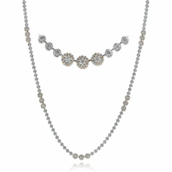 Simon G Lp4336 Necklace In 18k Gold With Diamonds