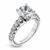 Simon G. Round Engagement Ring Setting (.80 CTW) -DIAMOND JEWELRY SHOP LR2224 WHITE 18K SEMI e4357e30 7d46 41cd baa4 2dc6127b6734