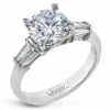 Simon G. Engagement Ring -DIAMOND JEWELRY SHOP LR2446 WHITE 18K SEMI 22a4bc8b e017 4319 add4 200a1baac6eb