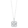 Love's Crossing Diamond Pendant (1 Ctw) 2 Love's Crossing Diamond Pendant (1 Ctw) -DIAMOND JEWELRY SHOP PD10483 4WC