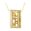 14Kt Yellow Gold Diamond 1/10Ctw Pendant 2 14Kt Yellow Gold Diamond 1/10Ctw Pendant -DIAMOND JEWELRY SHOP PD10931 4YSC