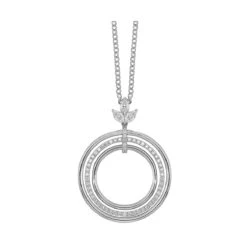 14Kt White Gold Diamond 5/8Ctw Pendant