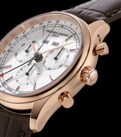Frederique Constant Classics Quartz Chronograph Triple Calendar 13 Frederique Constant Classics Quartz Chronograph Triple Calendar -DIAMOND JEWELRY SHOP Quartz Chronograph Triple Calendar FC 296SW5B4 C