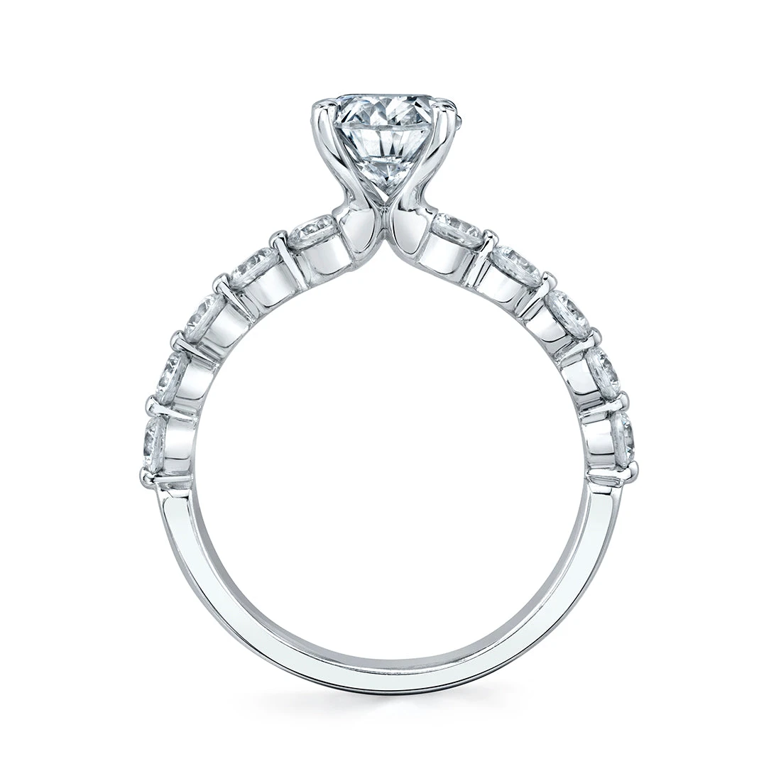 Sylvie Karol Oval Single Prong Engagement Ring Setting 6 Sylvie Karol Oval Single Prong Engagement Ring Setting - Image 4