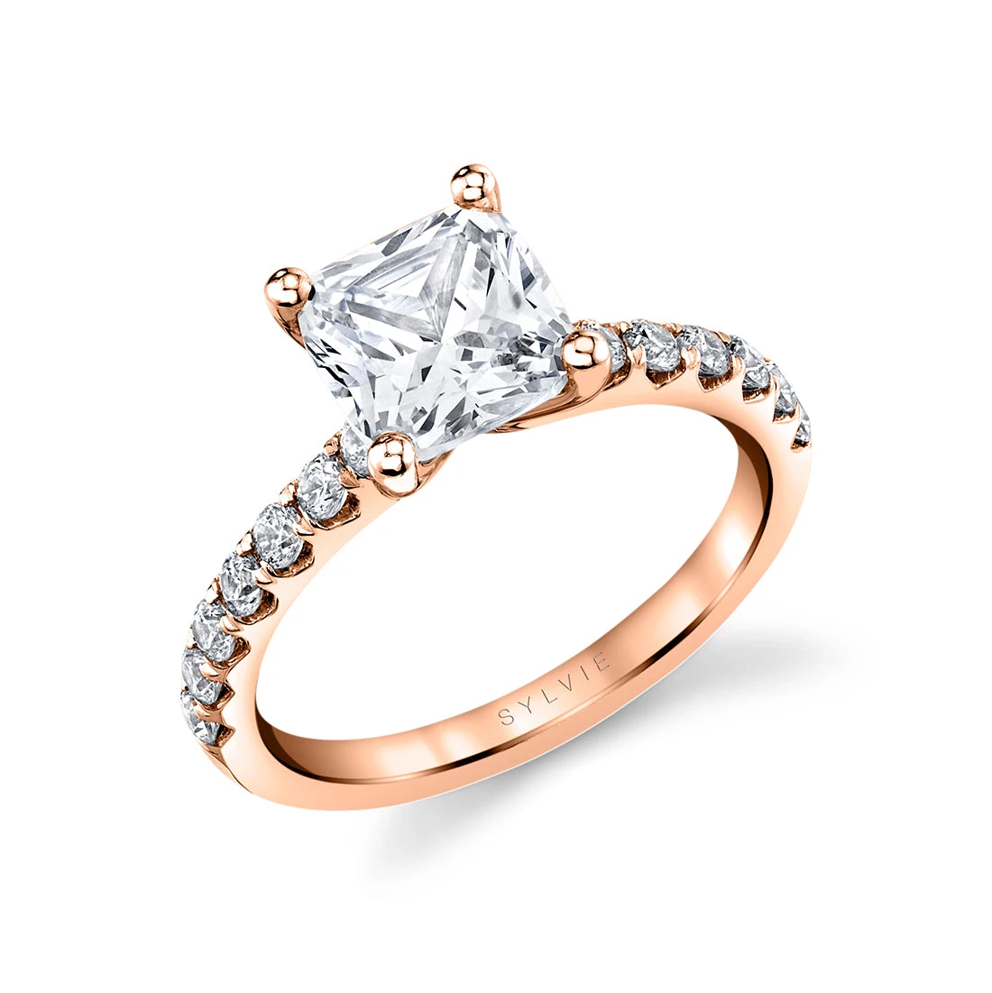 Sylvie Aimee Classic Engagement Ring Setting 5 Sylvie Aimee Classic Engagement Ring Setting - Image 3