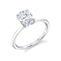 Sylvie Solitaire Engagement Ring Setting
