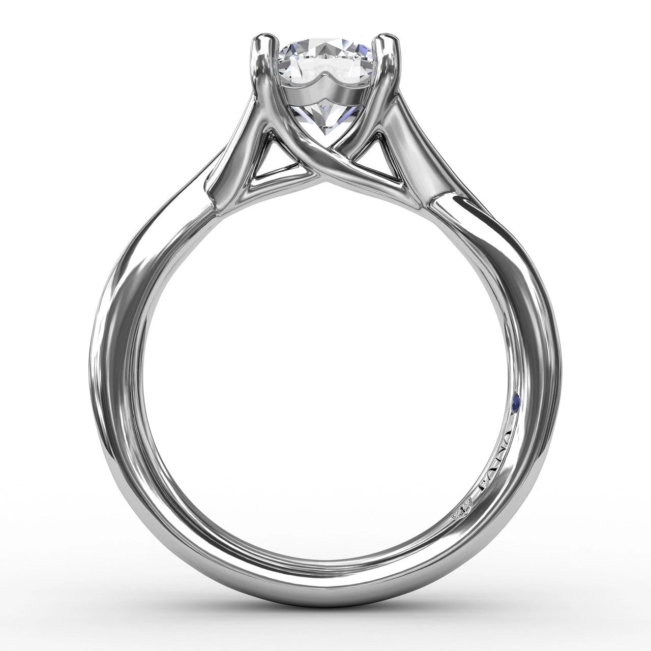 FANA Infinity Solitaire Engagement Ring Setting 4 FANA Infinity Solitaire Engagement Ring Setting - Image 2