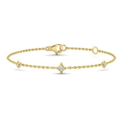 Vlora Estrella 14K Diamond Multi Vlora Star Bracelet (0.07CTW) 13 Vlora Estrella 14K Diamond Multi Vlora Star Bracelet (0.07CTW) -DIAMOND JEWELRY SHOP VB60231YG