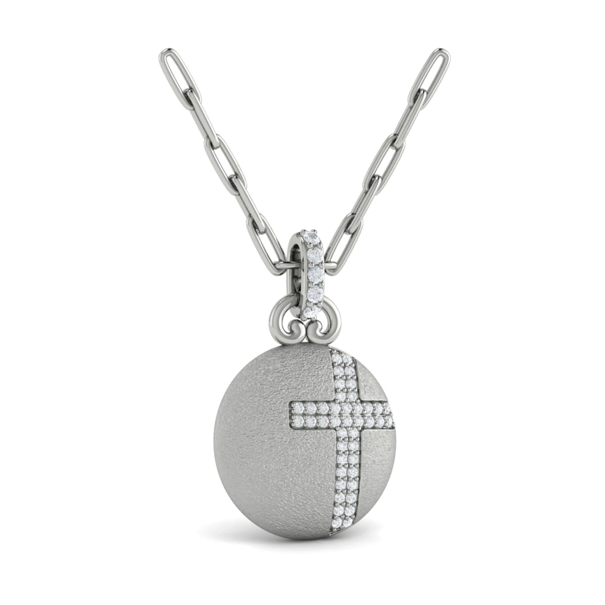 Vlora Amuleta 14K Diamond Cross Pendant (0.22CTW) 11 Vlora Amuleta 14K Diamond Cross Pendant (0.22CTW) - Image 9