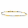 Zeghani Delicate Diva Bracelet 2 Zeghani Delicate Diva Bracelet -DIAMOND JEWELRY SHOP ZB144 WHITE 14K X
